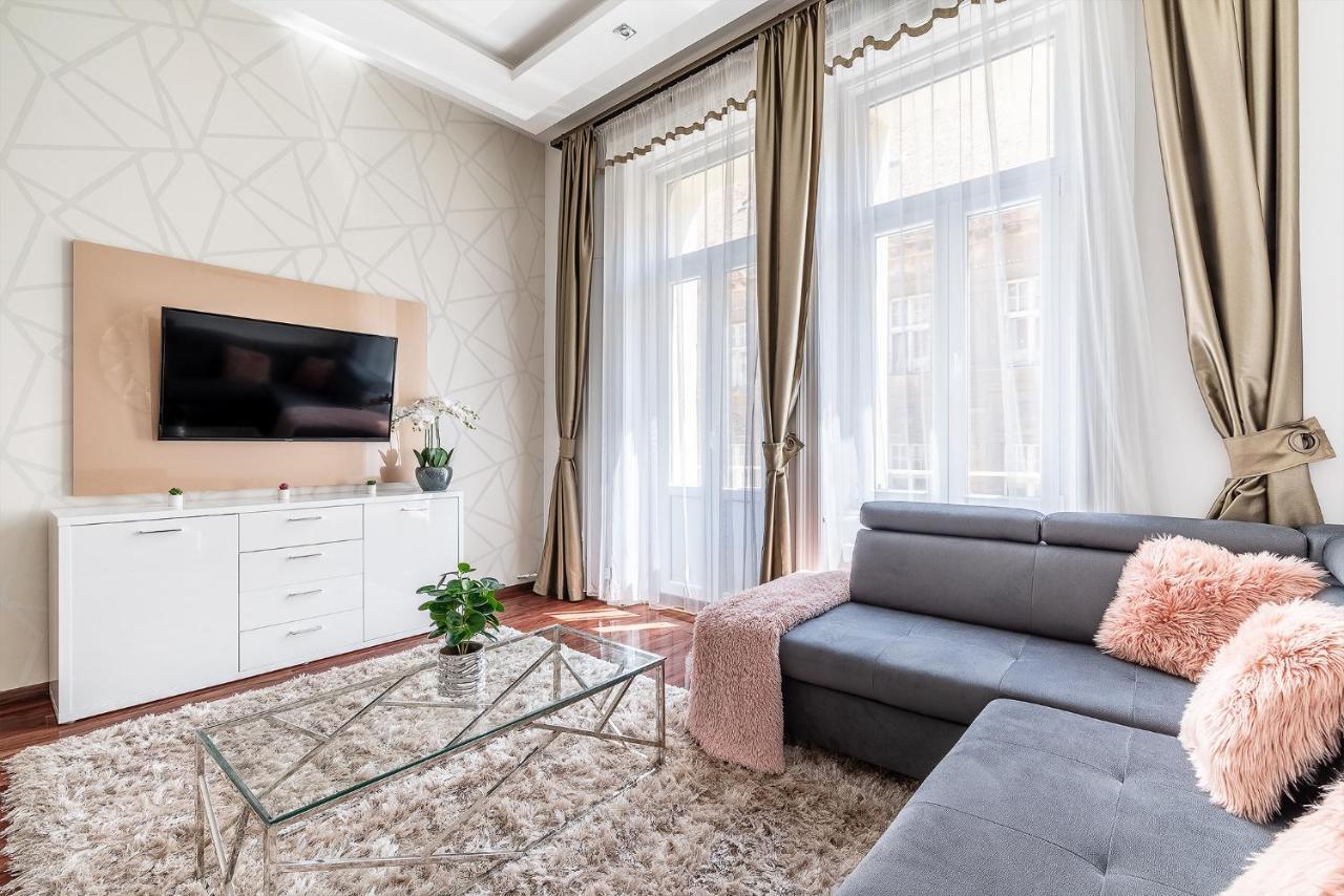 Luxury Apartment With Free Garage And Balcony In The Center Boedapest Buitenkant foto